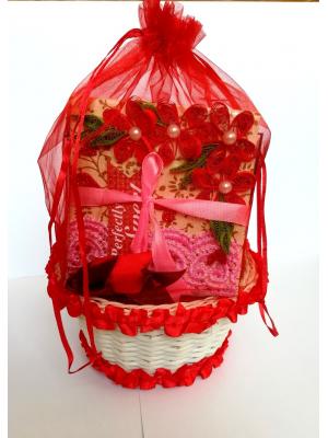 Valentine Handmade Gifts Teddy Hamper Valentine Handmade Gifts Teddy Hamper