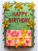 Birthday Mini Scrapbook Greeting Card