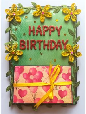 Birthday Mini Scrapbook Greeting Card Birthday Mini Scrapbook Greeting Card