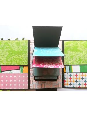 Birthday Mini Scrapbook Greeting Card Birthday Mini Scrapbook Greeting Card