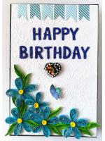 Birthday Mini Scrapbook Greeting Card