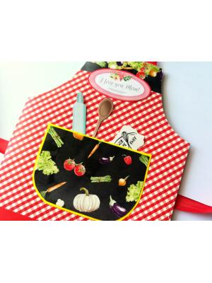 Apron Handmade Card For Mother Apron Handmade Card For Mother
