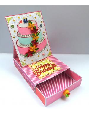 Card With Drawer Gift Greeting Card Card With Drawer Gift Greeting Card
