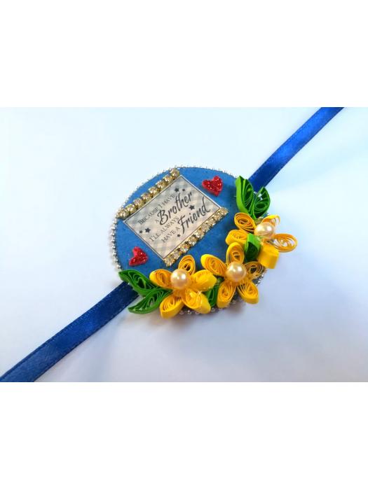 Quilled Rakhi - Design 2