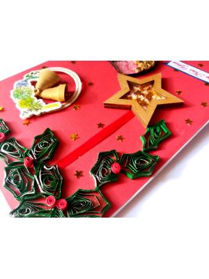 Star Shaker and Quilled Glasses New Year Card - NY6 Star Shaker and Quilled Glasses New Year Card - NY6