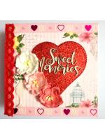 Sweet Memories Love Valentine Scrapbook