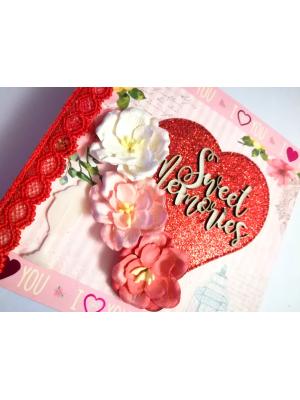 Sweet Memories Love Valentine Scrapbook