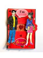 Me to You Proposal Slider Handmade Greeting Card