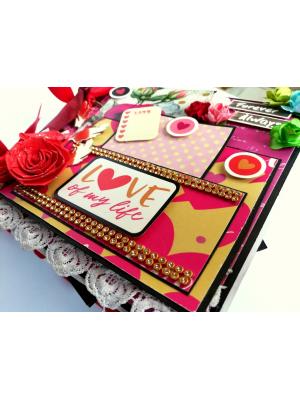 Valentine Together Forever Handmade Love Scrapbook