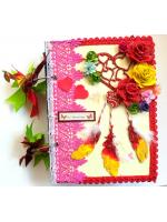 Dream Catcher Love Handmade Scrapbook