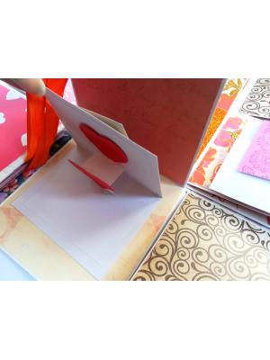 Love and Birthday Explosion Box with box and a mini booklet GIFT
