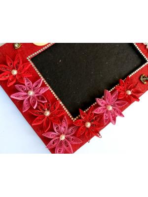 Love theme Quilled Photo Frame