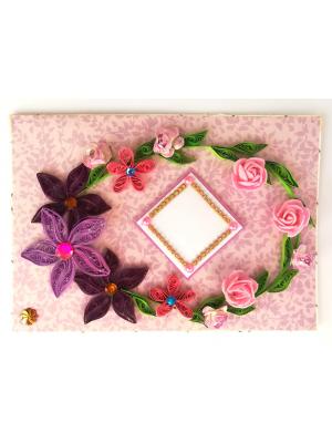 Purple Themed Greeting Card Purple Themed Greeting Card