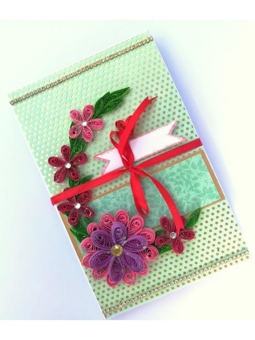 Sparkling Handmade Card/ Mini Scrapbook Gift image