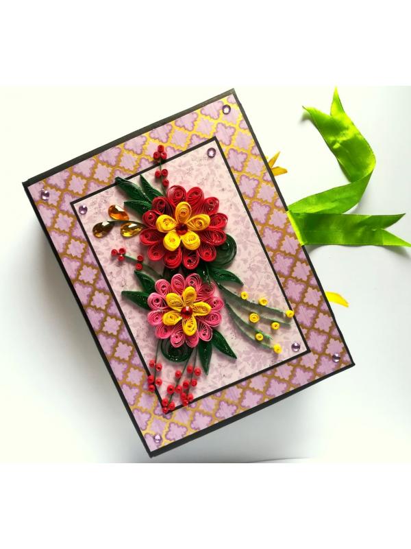 Multicolored Quilled Scrapbook All Occassion image