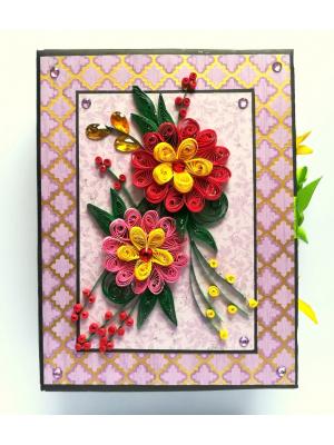 Multicolored Quilled Scrapbook All Occassion Multicolored Quilled Scrapbook All Occassion
