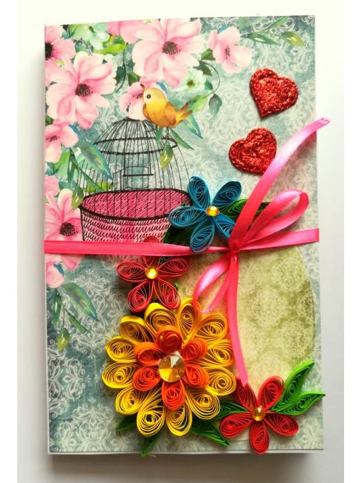  Sparkling Birthday Card/ Mini Scrapbook Gift