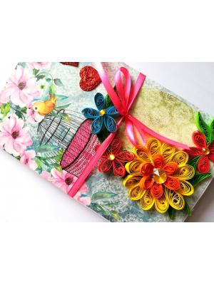 Sparkling Birthday Card/ Mini Scrapbook Gift  Sparkling Birthday Card/ Mini Scrapbook Gift