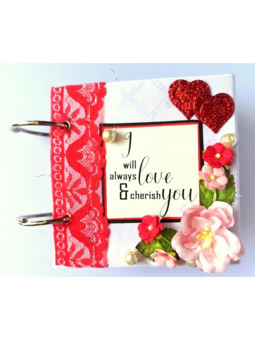 Pocket Mini Handmade Love Birthday Book image