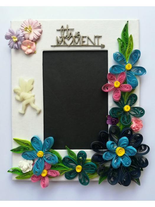 Quilled Moment In Time Handmade Photo Frame