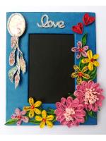 Sparkling Love Quilled Photo Frame 