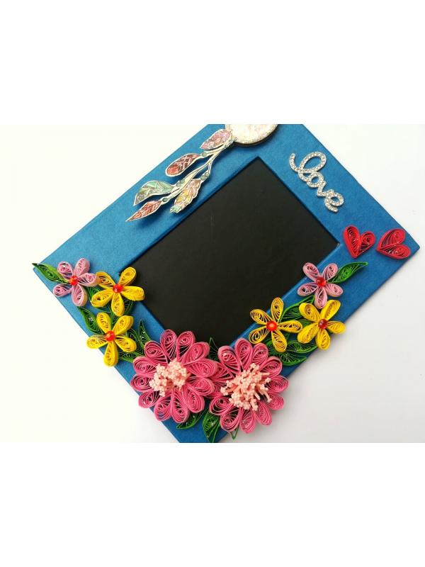 Sparkling Love Quilled Photo Frame image