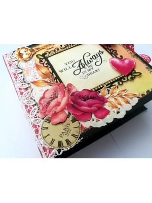 Love and Birthday Handmade Quilled Scrapbook Love and Birthday Handmade Quilled Scrapbook