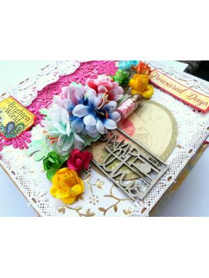 Love and Birthday Handmade Scrapbook Love and Birthday Handmade Scrapbook