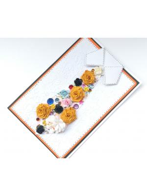 Decorative Quilled Tie All Occasion Greeting Card - D1 Decorative Quilled Tie All Occasion Greeting Card - D1