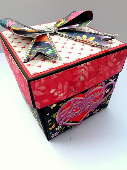 Fancy Love Birthday Handmade Explosion Box image