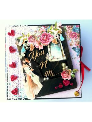 You and Me Romantic All Occasion Scrapbook Album You and Me Romantic All Occasion Scrapbook Album