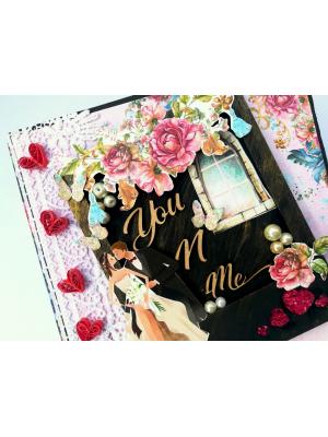 You and Me Romantic All Occasion Scrapbook Album You and Me Romantic All Occasion Scrapbook Album