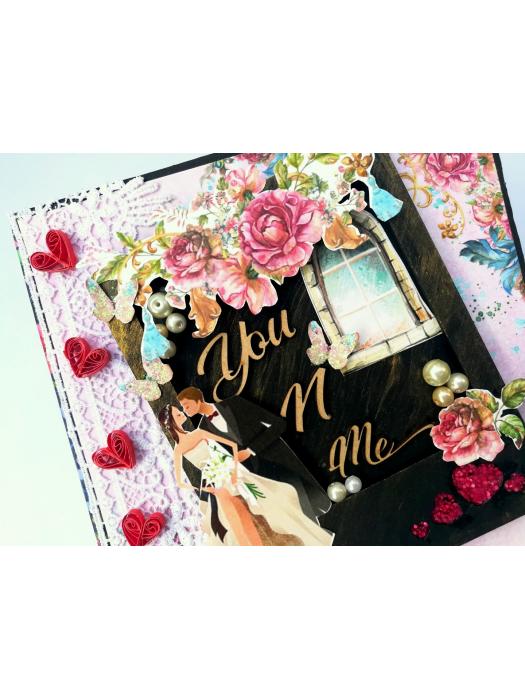 You and Me Romantic All Occasion Scrapbook Album image