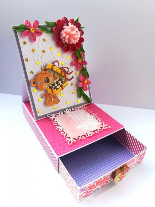 Card With Drawer Gift Greeting Card - D 15 image