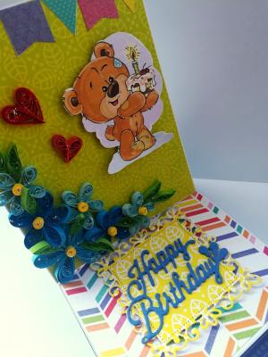 Card With Drawer Gift Greeting Card - D 16 Card With Drawer Gift Greeting Card - D 16