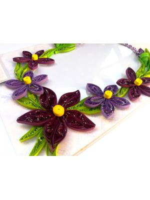 Purple Themed Photo Frame Greeting Card Purple Themed Photo Frame Greeting Card