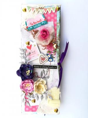 Sparkling Mothers Day Flip Fold Album Card Sparkling Mothers Day Flip Fold Album Card