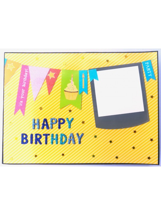 Sparkling Multicolor Birthday Mini Scrapbook Gift image