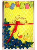 Sparkling Birthday Mini Scrapbook Gift -D3