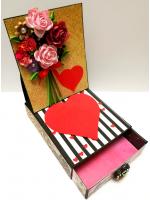 Card With Drawer Gift Greeting Card - D21