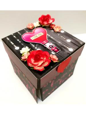 Valentine Theme Explosion Box - D1 Valentine Theme Explosion Box - D1