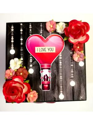 Valentine Theme Explosion Box - D1 Valentine Theme Explosion Box - D1