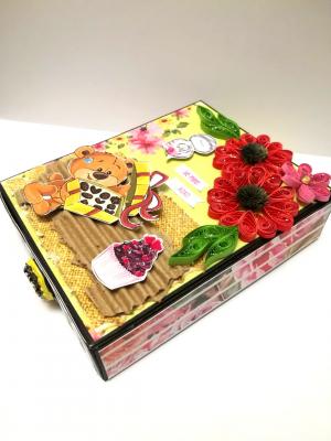 Card With Drawer Gift Greeting Card -D25