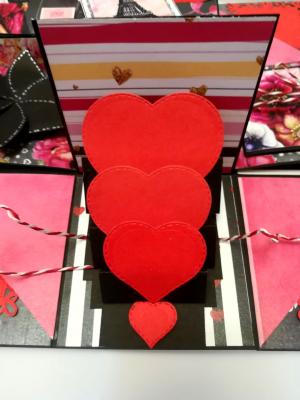 Love and Anniversary Theme Explosion Box - D2 Love and Anniversary Theme Explosion Box - D2