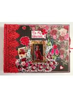 Love & Valentine Handmade Scrapbook -D1