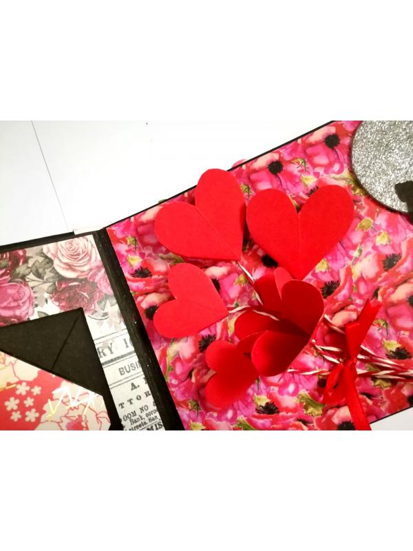 Love & Valentine Handmade Scrapbook -D2 image