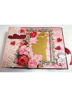 Love & Valentine Handmade Scrapbook -D2