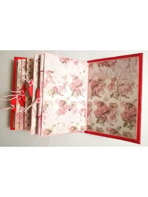 Valentine Mini Scrapbook Album Handmade - D3 Valentine Mini Scrapbook Album Handmade - D3