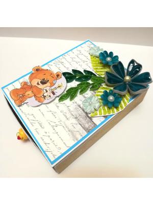 Card With Drawer Gift Greeting Card - D17 Card With Drawer Gift Greeting Card - D17