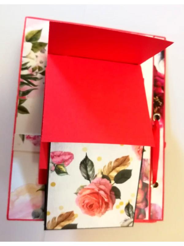 Love Valentine Mini Scrapbook Folder - D1 image